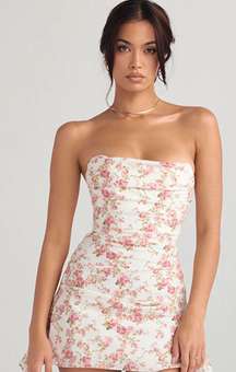 fielshop floral corset dress