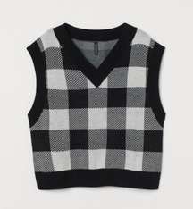 Plaid Sweater Vest