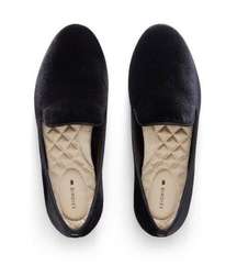 Birdies The Starling Black Velvet Loafers Flats Slip On Shoes 6.5