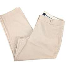 Talbots Tan Khaki Curvy High Rise Cropped Ankle Pants - Women's Size 12