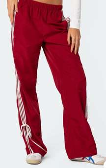 Red Track Pants