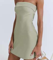 Sage Green Slip Dress