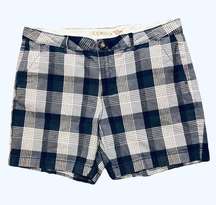 Dockers blue and white plaid chinos