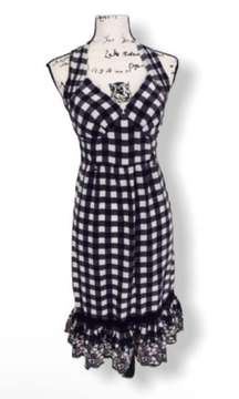 checkered dress