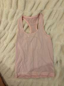 Light Pink Strawberry Milkshake Swiftly Tech Tank Top