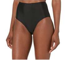 Women's Catalina Black High-Waisted Bikini Bottom Swimsuit Size Small NWT #0760