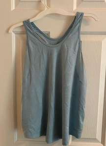 Blue Nike DRIFIT Tank Top - Size XL