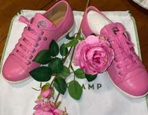 LONGCHAMP bubble pink sneakers. 36