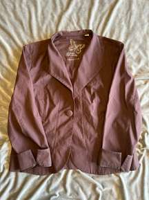 Women’s  brown blazer.  Size 16