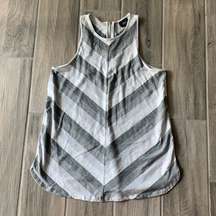 Mission supply co stripe chevron tank top