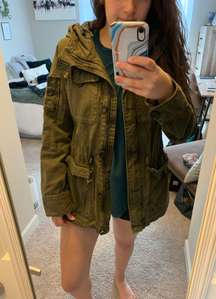 Green Anorak Jacket