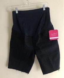 Jean Shorts Cross over Panel Womens Size 8 NWT