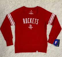 NBA Houston Rockets Red Crew neck 