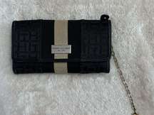 Tommy Hilfiger chain stripe trifold wallet