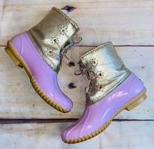 JACK ROGERS Duck Boots sz 9