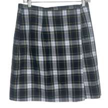 Tracy Evans Skirt Size 12 Green Black White Plaid Tartan Short Knee High School