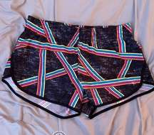 rainbow striped swim shorts!