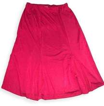 Kathie Lee Collection Red pleated skirt