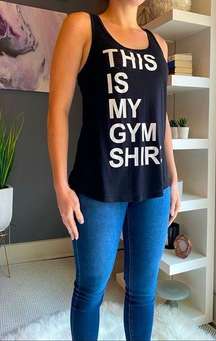 “This is My Gym Shirt” Black Tank Top