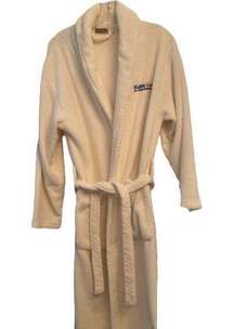 Fluffy White Colorado Belle Resort Spa Robe M/L