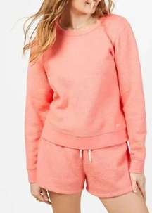 Outerknown Sweater Women's Hightide Crew Small-XLarge Bright Coral