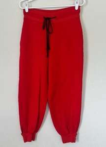 The Range Women’s  Red Jogger Style Sweatpants Small