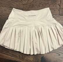 Cream Goldhinge Skirt