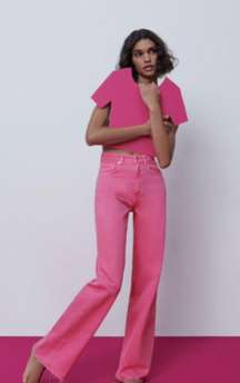 Pink Mom Jeans