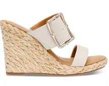 NEW Dolce Vita Buckle Wedge Woven Wedge Sandals size 8.5 Lucine Leelee NWOT