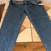 LizWear high waisted vintage style denim jeans size 16s 100% cotton