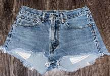 Light Wash Denim Shorts Size 30