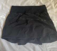 Black Tennis Skirt