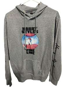 Harry Styles Hot Fine
Line Hoodie sweatshirt size medium