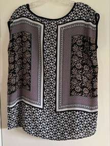 Rose and Thyme sleeveless blouse. Size S