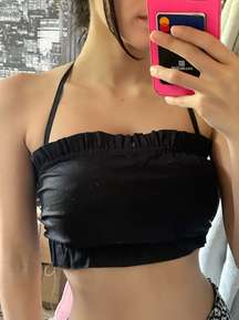 KanCan Jeans strapless Black Tube Top  Size S