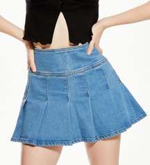 Denim Mini Skirt