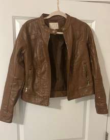 Leather Brown Jacket