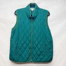 Coldwater Creek Quilted Full Zip Women's Vest Size XL