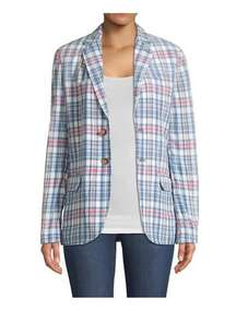 Ralph Lauren Madras Plaid Women’s Blazer