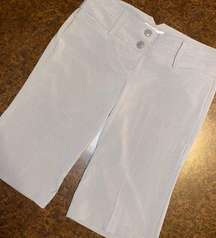 Charlotte Russe Bermuda style dress pants/shorts - size 7