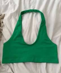 Intimately Green Halter Bralette