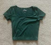 Green Fitted Tee