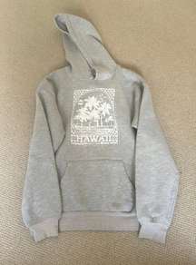 Grey Hawaii Hoodie 