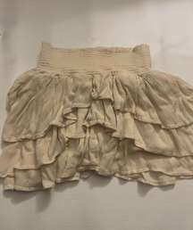 ruffle skirt