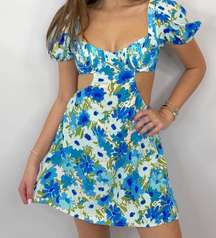 Isabelle’s Cabinet Blue Floral Dress