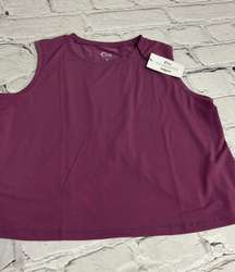 NWT  Active Light Purple Elegant Muscle Tank Size 2XL