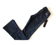 NWT !iT JEANS Diva in Monsoon Curvy Low Rider Boot Stretch Flare Jeans 26 x 33