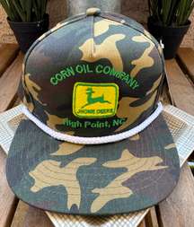 John Deere Camo Trucker Hat