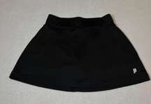 Prince black tennis skirt with shorts under