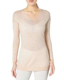 Vimmia Shavasana Reversible Sweater Blush Size Small